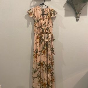 Beautiful floral print dress